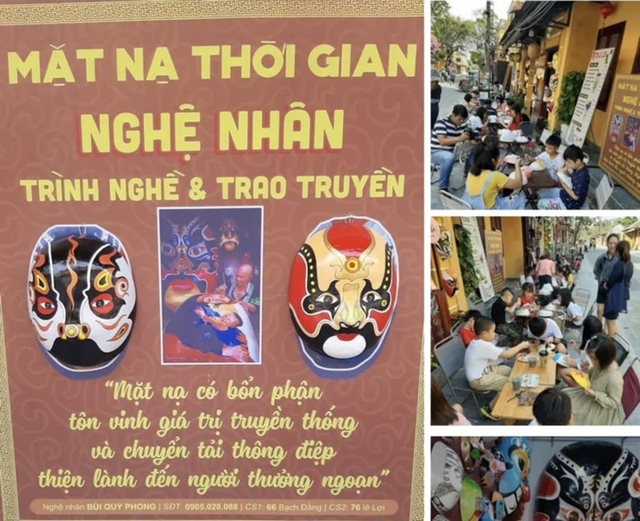 Nghệ nhân vẽ mặt thiện - làm từ thiện- Ảnh 2. Nghệ nhân vẽ mặt thiện - làm từ thiện- Ảnh 2.