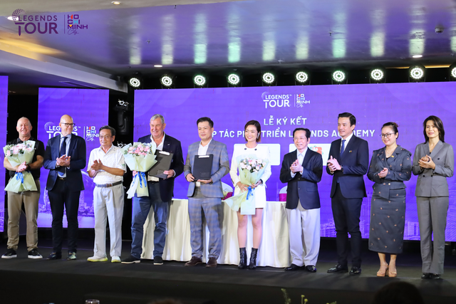 Hơn 60 huyền thoại golf thế giới tề tựu, tranh tài hấp dẫn tại TP.HCM- Ảnh 2. Hơn 60 huyền thoại golf thế giới tề tựu, tranh tài hấp dẫn tại TP.HCM- Ảnh 2.