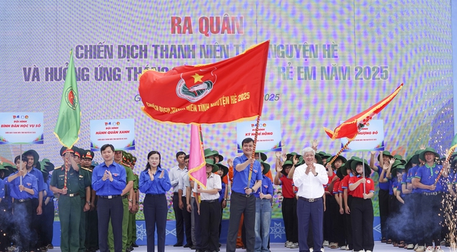 Ra quân Chiến dịch Thanh niên tình nguyện hè 2025: Sức trẻ hành động vì cộng đồng Ra quân Chiến dịch Thanh niên tình nguyện hè 2025: Sức trẻ hành động vì cộng đồng