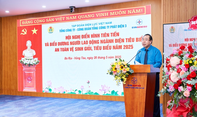EVNGENCO3 vinh danh 38 điển hình tiên tiến, 42 lao động tiêu biểu năm 2025 - Ảnh 3. EVNGENCO3 vinh danh 38 điển hình tiên tiến, 42 lao động tiêu biểu năm 2025 - Ảnh 3.