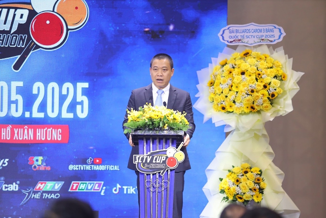 Lễ Khai mạc Giải Billiards Carom 3 băng quốc tế - SCTV Cup 2025- Ảnh 1. Lễ Khai mạc Giải Billiards Carom 3 băng quốc tế - SCTV Cup 2025- Ảnh 1.