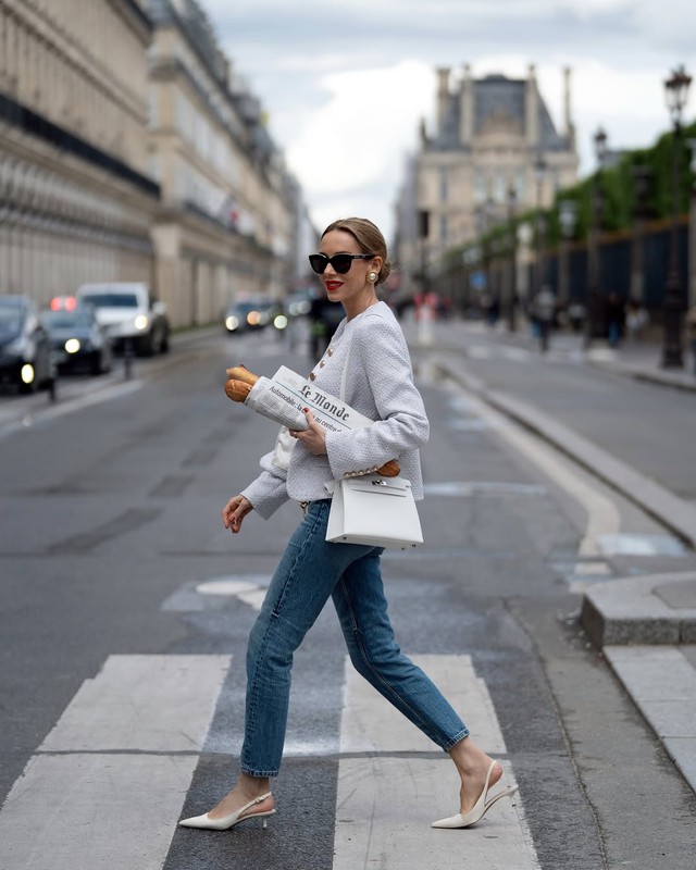 Xu hướng quần jeans đẹp nhất mùa này- Ảnh 8.