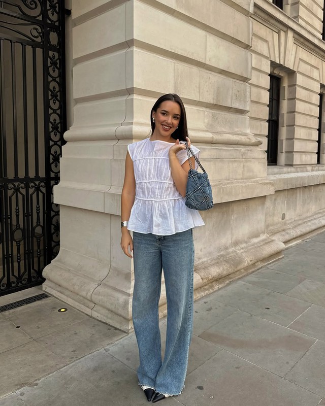 Xu hướng quần jeans đẹp nhất mùa này- Ảnh 4.