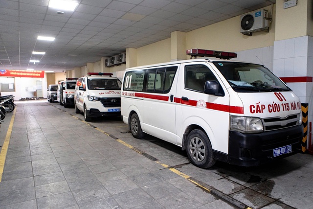 Ngày lễ bận rộn ở Trung tâm Cấp cứu 115 Hà Nội- Ảnh 3. Ngày lễ bận rộn ở Trung tâm Cấp cứu 115 Hà Nội- Ảnh 3.