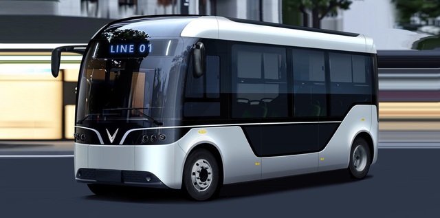 Xe buýt điện VinFast EB 6 vừa tung ra thị trường có gì hấp dẫn? - Ảnh 1.