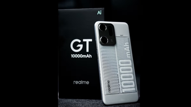 Realme hé lộ smartphone pin siêu khủng 10.000 mAh Realme hé lộ smartphone pin siêu khủng 10.000 mAh
