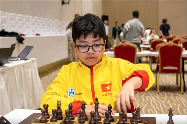 Kỳ thủ 14 tuổi hứa hẹn tiếp bước Lê Quang Liêm Kỳ thủ 14 tuổi hứa hẹn tiếp bước Lê Quang Liêm