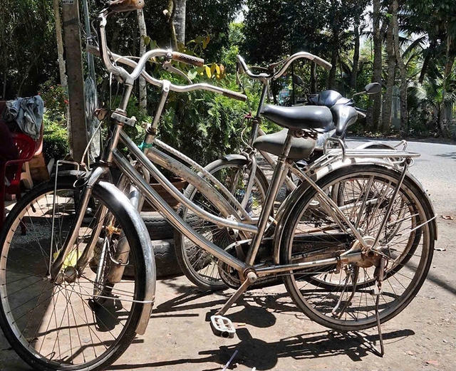 Tấm l&ograve;ng &ocirc;ng Gi&agrave;u với việc tặng xe đạp cho học sinh ngh&egrave;o ở Cần Thơ - Ảnh 4.