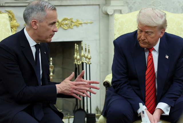 Tới Nhà Trắng, tân Thủ tướng Mark Carney nói ‘Canada không bao giờ để bán’ Tới Nhà Trắng, tân Thủ tướng Mark Carney nói ‘Canada không bao giờ để bán’