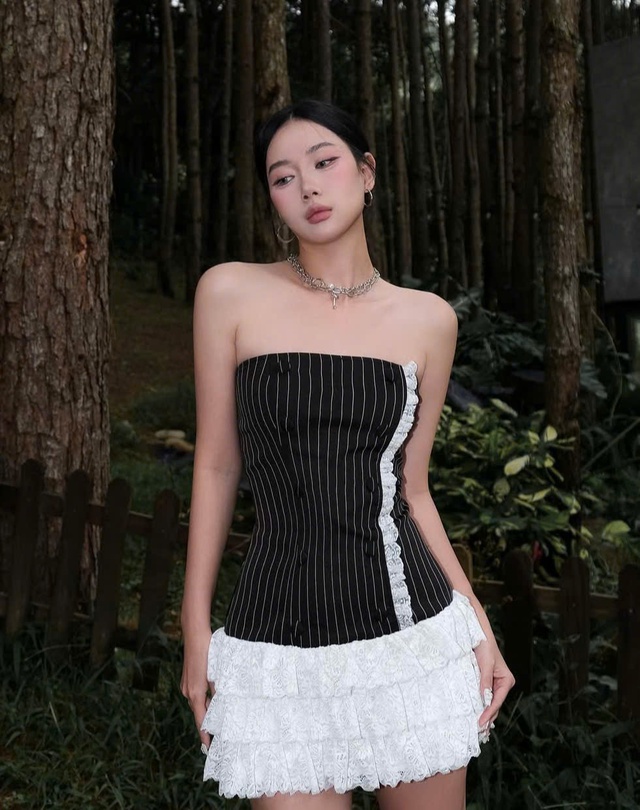 Bí quyết mặc đẹp cho nàng thanh lịch gọi tên áo quây Bí quyết mặc đẹp cho nàng thanh lịch gọi tên áo quây