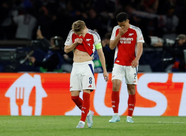 Arsenal lại hoàn toàn bất lực, PSG đấu Inter Milan ở chung kết Champions League- Ảnh 1. Arsenal lại hoàn toàn bất lực, PSG đấu Inter Milan ở chung kết Champions League- Ảnh 1.