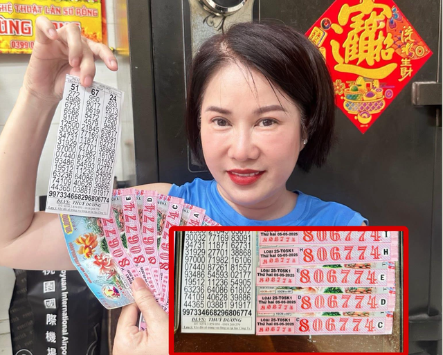 Một người đàn ông ở Bình Dương trúng 13 tờ vé số độc đắc, 26 tỉ đồng Một người đàn ông ở Bình Dương trúng 13 tờ vé số độc đắc, 26 tỉ đồng