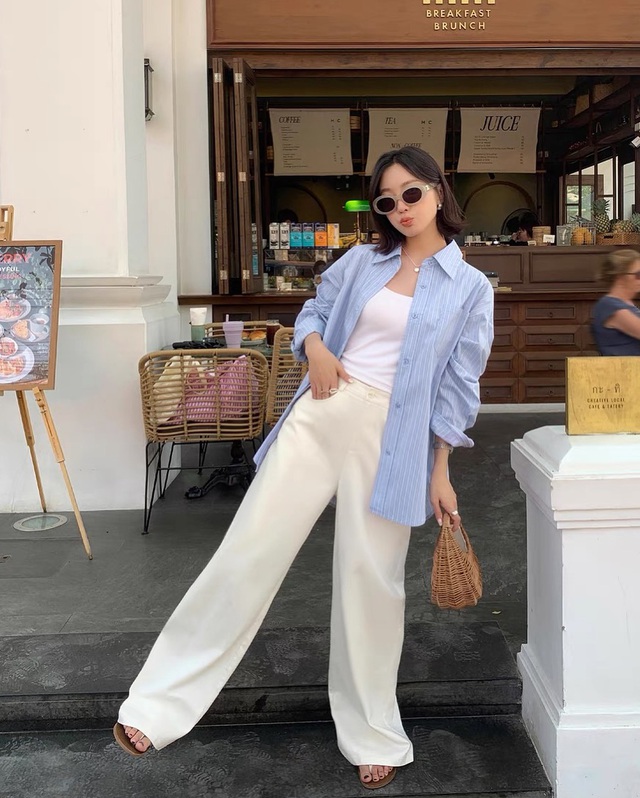 Áo sơ mi ‘lên ngôi’ trong tủ đồ hiện đại Áo sơ mi ‘lên ngôi’ trong tủ đồ hiện đại