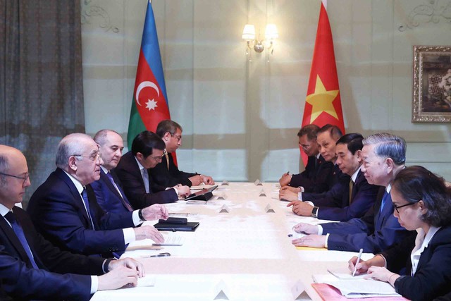 Đưa quan hệ song phương VN – Azerbaijan lên tầm cao mới Đưa quan hệ song phương VN – Azerbaijan lên tầm cao mới