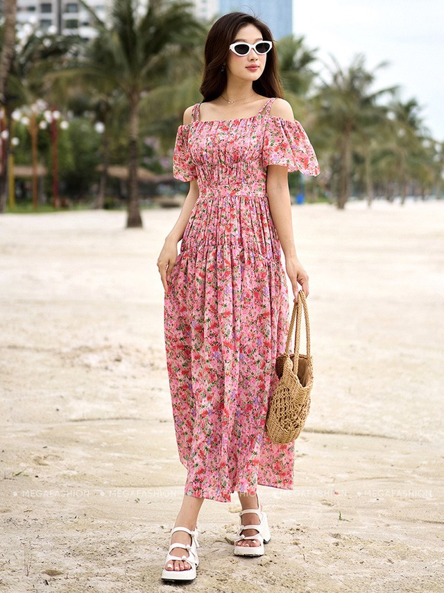 Thoải mái đón hè cùng các kiểu váy maxi 'nịnh mắt' - Ảnh 7.