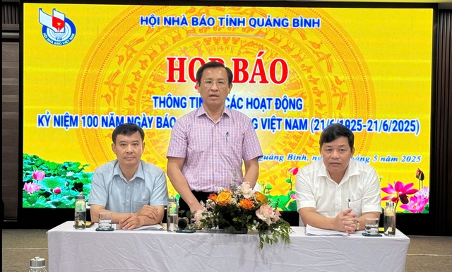 Truyền hình trực tiếp hoạt động kỷ niệm 100 năm báo chí ở Quảng Bình Truyền hình trực tiếp hoạt động kỷ niệm 100 năm báo chí ở Quảng Bình