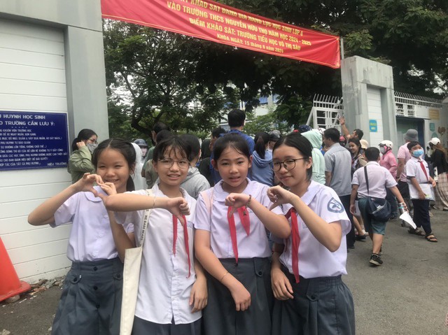 Trường duy nhất ở quận 7, TP.HCM khảo sát đầu vào lớp 6 Trường duy nhất ở quận 7, TP.HCM khảo sát đầu vào lớp 6