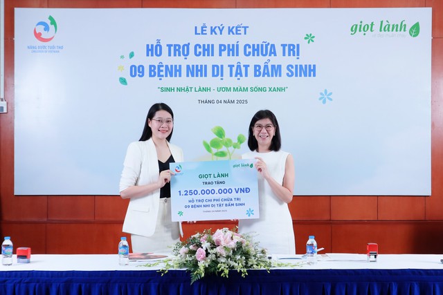Giọt Lành và Quỹ Nâng Bước Tuổi Thơ: Mang phép màu y tế cho 9 em nhỏ - Ảnh 1.