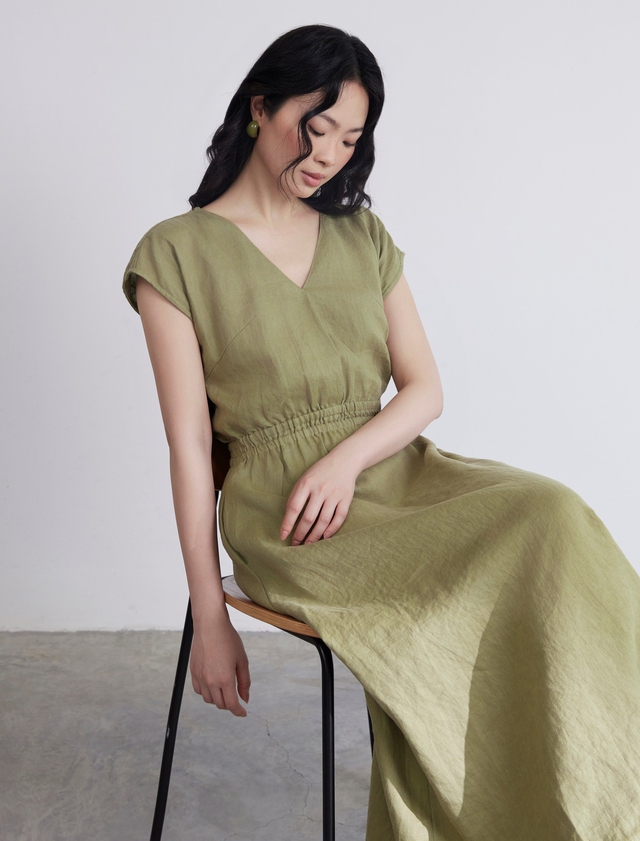Áo váy linen mát lành, tự nhiên là 'chân ái' mùa nắng- Ảnh 2.