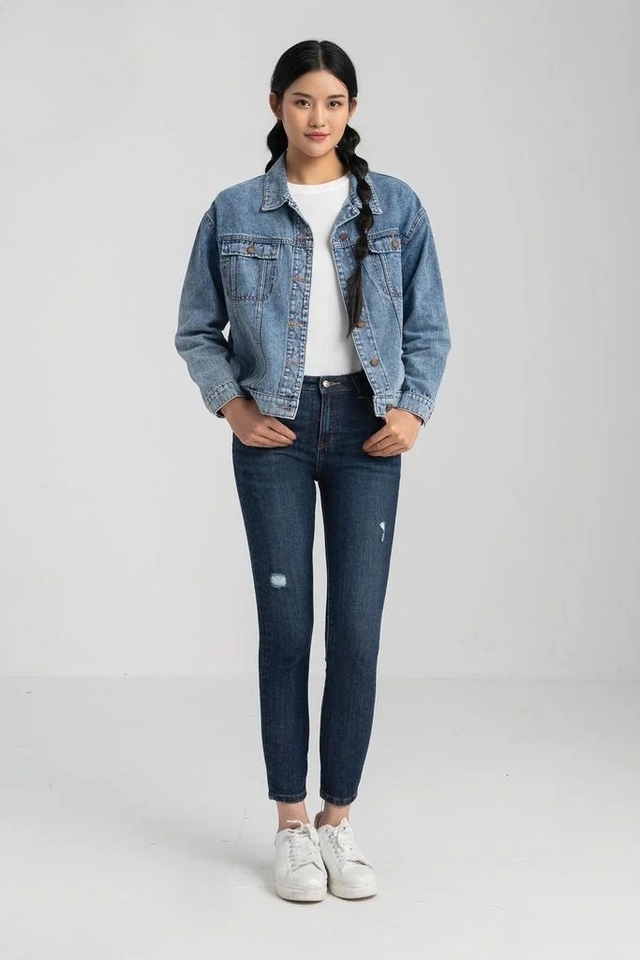 Thể hiện chất riêng với áo khoác denim hiện đại- Ảnh 7.