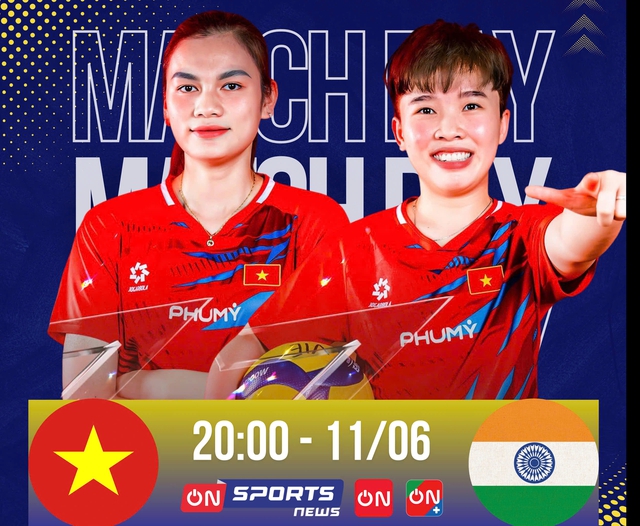 Lịch thi đấu giải bóng chuyền AVC Nations Cup hôm nay: Khó cản đội tuyển Việt Nam- Ảnh 2. Lịch thi đấu giải bóng chuyền AVC Nations Cup hôm nay: Khó cản đội tuyển Việt Nam- Ảnh 2.