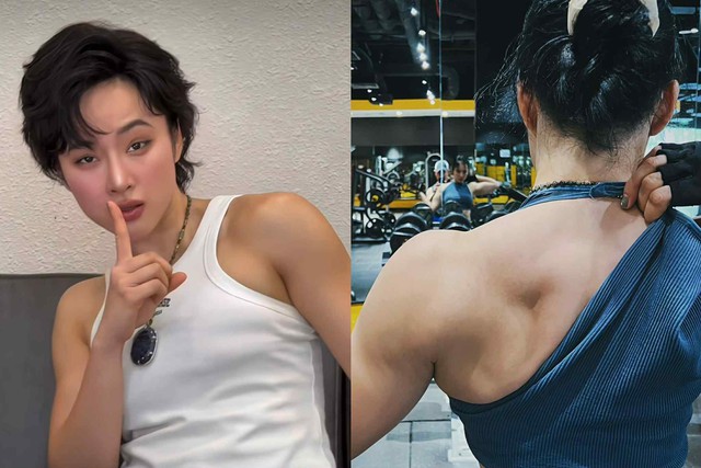 

Angela Phương Trinh khoe thành quả tập luyện trên trang cá nhân  
