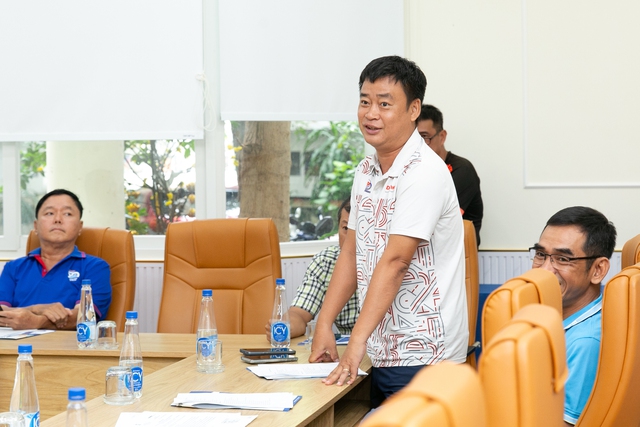 Lần đầu tiên môn pickleball xuất hiện khí thế tại 'Hội thao những người làm báo TP.HCM'- Ảnh 3. Lần đầu tiên môn pickleball xuất hiện khí thế tại 'Hội thao những người làm báo TP.HCM'- Ảnh 3.