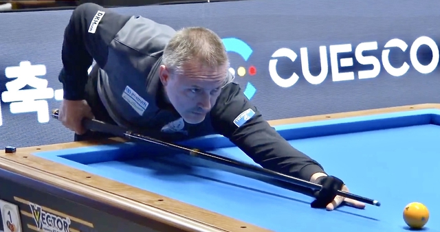 Billiards: Tung siêu phẩm để thắng trận, thiên tài Caudron vẫn bị loại đầy bất ngờ Billiards: Tung siêu phẩm để thắng trận, thiên tài Caudron vẫn bị loại đầy bất ngờ
