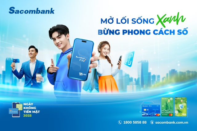 Sacombank đồng hành cùng ‘Ngày không tiền mặt 2025’ góp phần thúc đẩy kinh tế số - Ảnh 1.