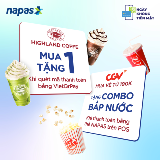 NAPAS tung loạt chương trình khuyến mãi hấp dẫn hưởng ứng ‘Ngày không tiền mặt’ 2025- Ảnh 2.