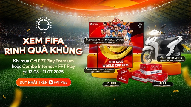 3 trải nghiệm đặc biệt khi xem FIFA Club World Cup 2025™ trên FPT Play- Ảnh 3. 3 trải nghiệm đặc biệt khi xem FIFA Club World Cup 2025™ trên FPT Play- Ảnh 3.