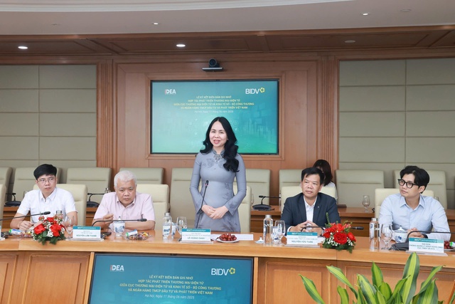 Bộ Công thương và BIDV hợp tác phát triển thương mại điện tử - Ảnh 3.