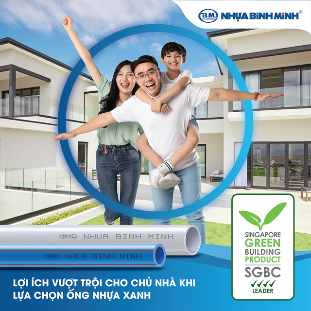 Lợi ích vượt trội cho chủ nhà khi lựa chọn ống nhựa xanh Lợi ích vượt trội cho chủ nhà khi lựa chọn ống nhựa xanh