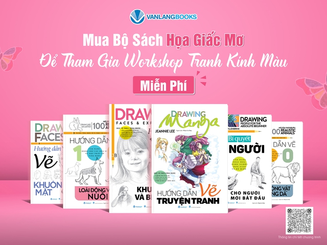 Mua bộ sách Họa Giấc Mơ để tham gia Workshop Tranh kính màu miễn phí Mua bộ sách Họa Giấc Mơ để tham gia Workshop Tranh kính màu miễn phí