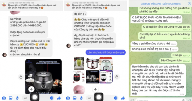 Mạo danh thương hiệu lớn tạo chương trình giả để lừa người dùng Việt Mạo danh thương hiệu lớn tạo chương trình giả để lừa người dùng Việt