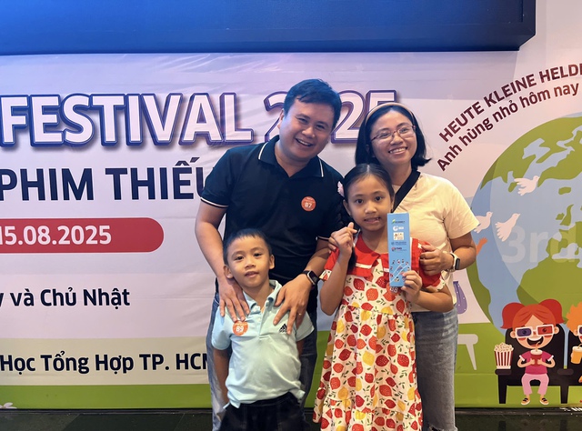 Hè 2025: Trẻ em TP.HCM được xem phim miễn phí đến 15.8 Hè 2025: Trẻ em TP.HCM được xem phim miễn phí đến 15.8