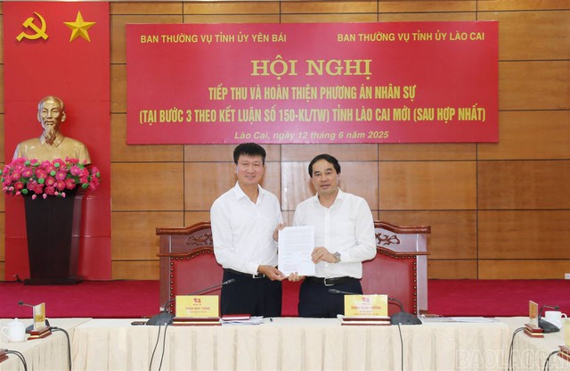 Tỉnh Lào Cai mới dự kiến công bố nhân sự chủ chốt trước 20.6 Tỉnh Lào Cai mới dự kiến công bố nhân sự chủ chốt trước 20.6