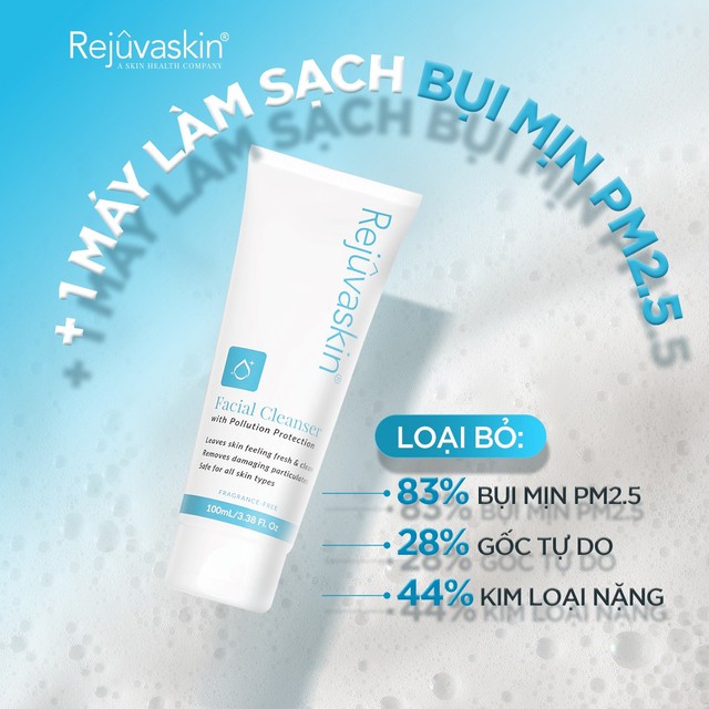 Sữa rửa mặt mùa ô nhiễm làm sạch bụi mịn PM2.5 – Da khỏe chuẩn Gen Z Sữa rửa mặt mùa ô nhiễm làm sạch bụi mịn PM2.5 – Da khỏe chuẩn Gen Z