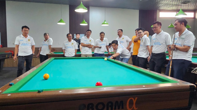 Hơn 50 cơ thủ hào hứng tham gia giải billiards báo chí tại Bến Tre- Ảnh 4. Hơn 50 cơ thủ hào hứng tham gia giải billiards báo chí tại Bến Tre- Ảnh 4.