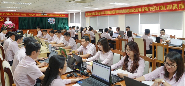 Xây dựng Đảng bộ Ngân hàng Chính sách Xã hội TW vững mạnh toàn diện- Ảnh 3. Xây dựng Đảng bộ Ngân hàng Chính sách Xã hội TW vững mạnh toàn diện- Ảnh 3.