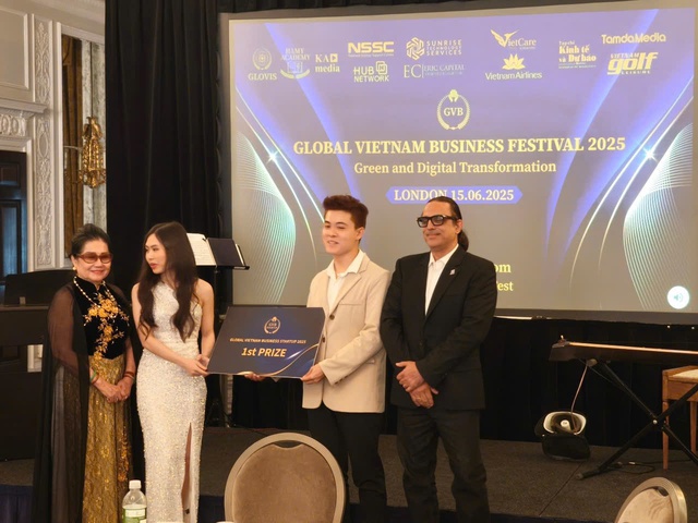 Trường ĐH Trà Vinh đạt quán quân cuộc thi Khởi nghiệp GVB Prize 2025 Trường ĐH Trà Vinh đạt quán quân cuộc thi Khởi nghiệp GVB Prize 2025