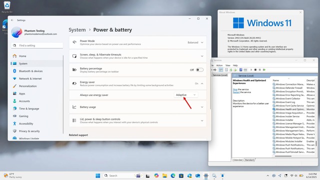 Phát hiện tính năng tiết kiệm pin thông minh được ẩn giấu trên Windows 11 - Ảnh 2.