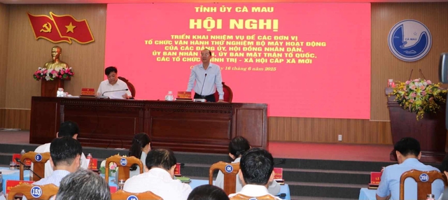 Cà Mau: Dự kiến công bố nhân sự chủ chốt cấp xã vào vào tuần tới Cà Mau: Dự kiến công bố nhân sự chủ chốt cấp xã vào vào tuần tới
