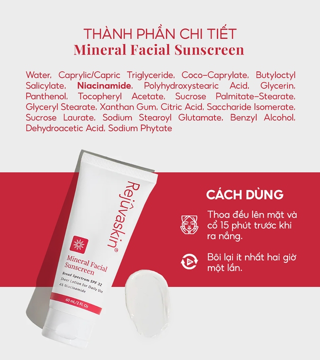 Rejuvaskin Mineral Facial SPF 32 ‘vượt chuẩn’ đạt SPF 38,3 sau kiểm nghiệm tại TP.HCM- Ảnh 5. Rejuvaskin Mineral Facial SPF 32 ‘vượt chuẩn’ đạt SPF 38,3 sau kiểm nghiệm tại TP.HCM- Ảnh 5.
