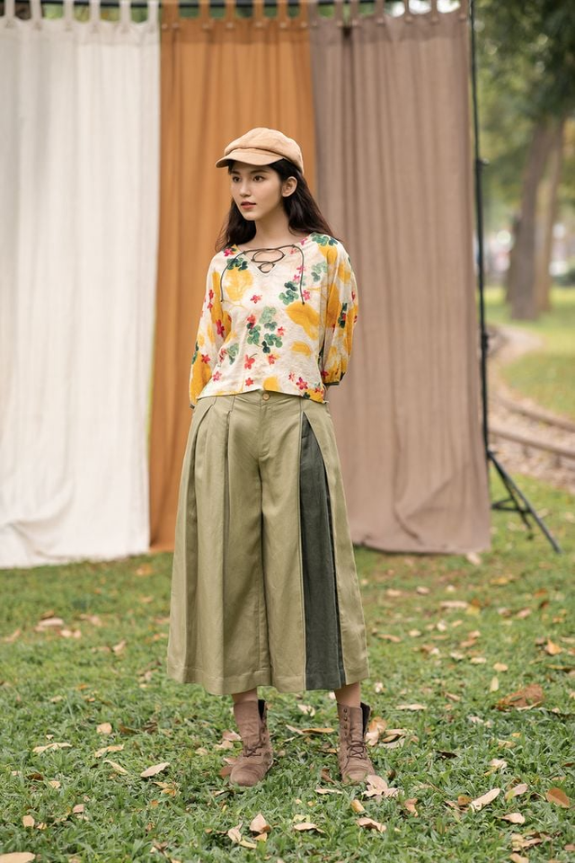 Trẻ trung và cá tính với quần culottes Trẻ trung và cá tính với quần culottes