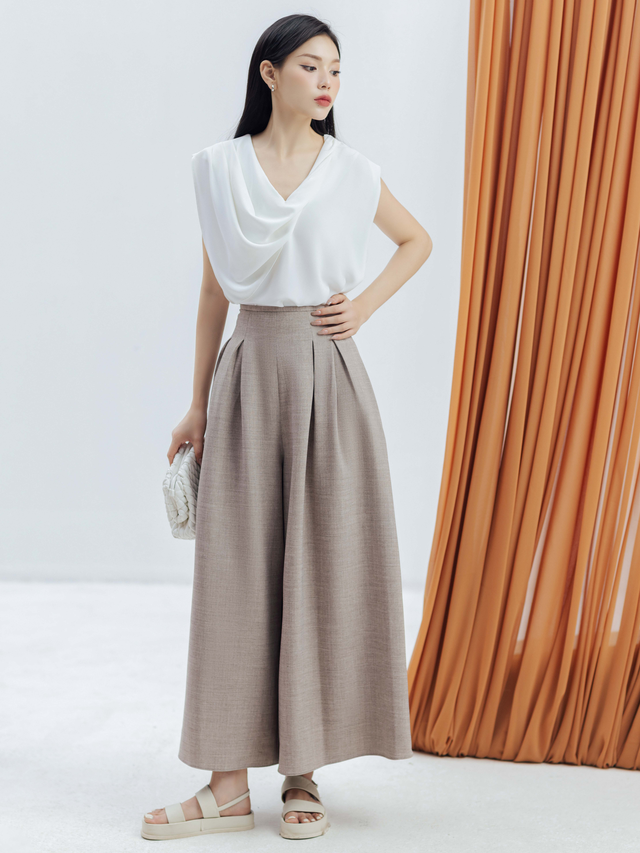 Trẻ trung và cá tính với quần culottes- Ảnh 4. Trẻ trung và cá tính với quần culottes- Ảnh 4.
