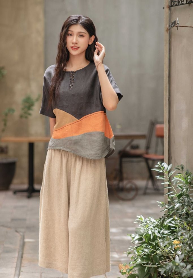 Trẻ trung và cá tính với quần culottes- Ảnh 7. Trẻ trung và cá tính với quần culottes- Ảnh 7.