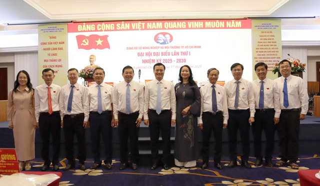 Sau sắp xếp, Sở Nông nghiệp và Môi trường TP.HCM tổ chức đại hội đầu tiên - Ảnh 2.