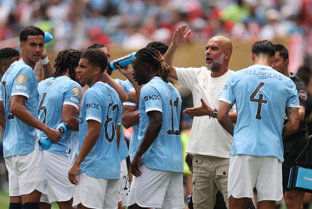 Rodri tái xuất, Man City nhọc nhằn đánh bại Wydad: HLV Guardiola đứng ngồi không yên- Ảnh 4. Rodri tái xuất, Man City nhọc nhằn đánh bại Wydad: HLV Guardiola đứng ngồi không yên- Ảnh 4.