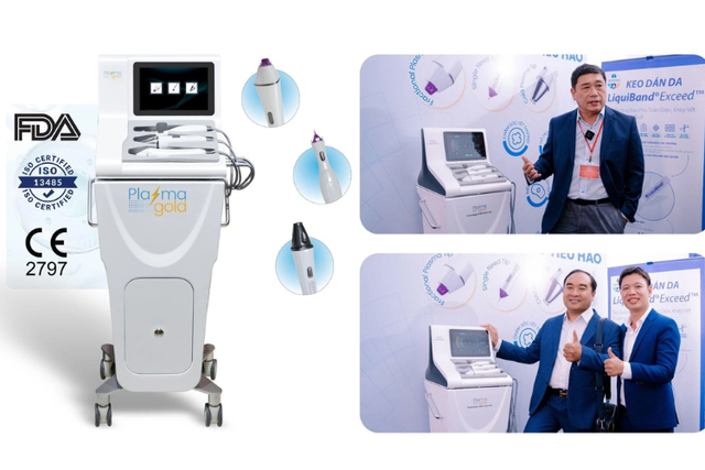 Plasma Gold: Thiết bị ‘2in1’ mở rộng điều trị không xâm lấn trong y khoa, thẩm mỹ Plasma Gold: Thiết bị ‘2in1’ mở rộng điều trị không xâm lấn trong y khoa, thẩm mỹ